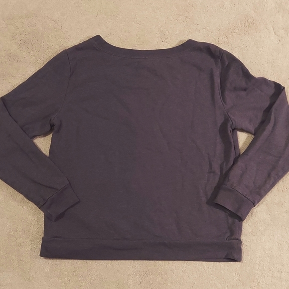 Wideneck Gap Sequin Sweatshirt - Picture 5 of 8